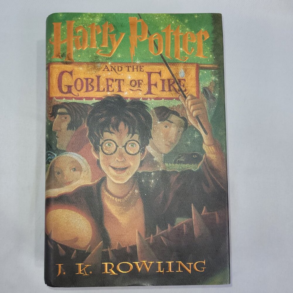 JK Rowling Harry Potter & the Goblet of Fire USA First Edition Hardcover Book